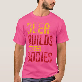 Camiseta Cerveza construye mejores cuerpos