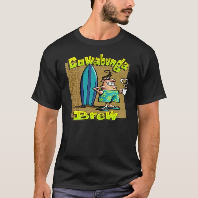 Camiseta Cerveza Cowabunga Premium (Anverso)