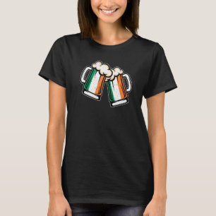 Camiseta Cerveza de bandera de Irlanda Mug Guay Cerveza irl