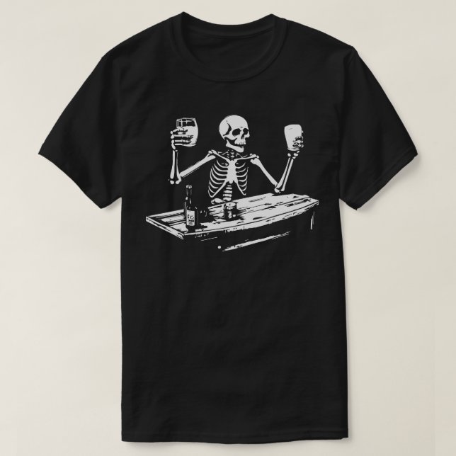 Camiseta cerveza de barril (Diseño del anverso)