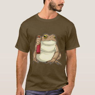Camiseta Cerveza de botella de rana