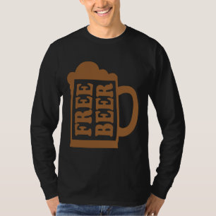 Camiseta Cerveza De Cerveza Gratuita Siempre Una Buena Idea