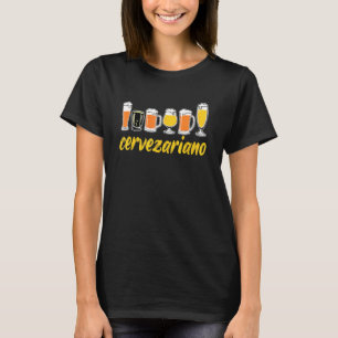 Camiseta Cerveza De Cerveza Mexicana Para Chicanos Y Latino
