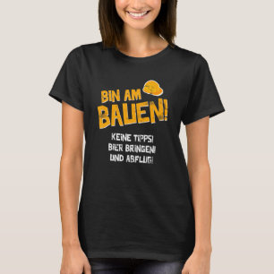 Camiseta Cerveza de construcción de Fiesta