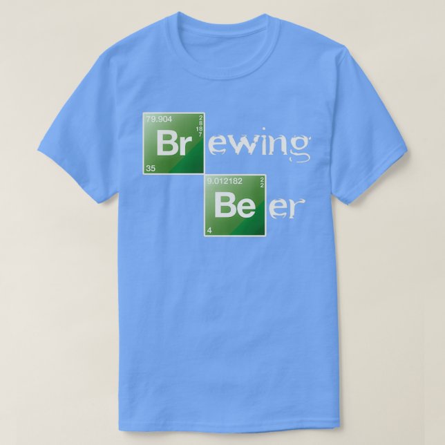 Camiseta Cerveza de elaboración 7 (Diseño del anverso)