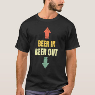 Camiseta Cerveza De Entrada Y Salida Para Los Cebollos Homb