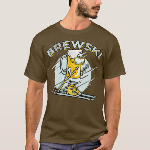Camiseta Cerveza de esquí Brewski para deportes de invierno
