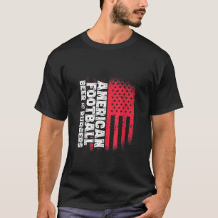 Camiseta Cerveza De Fútbol Americana Y Quema La Bandera Nor
