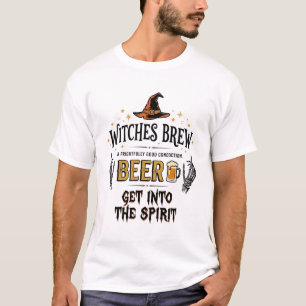 Camiseta Cerveza de Halloween Hocus Pocus Divertido Vintage