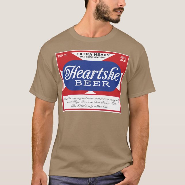 Camiseta Cerveza de Heartshe (Anverso)