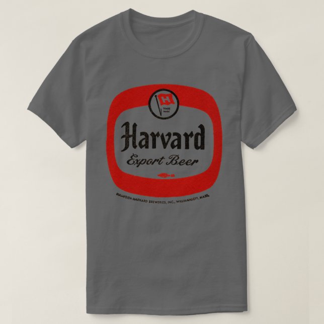 Camiseta Cerveza de la exportación de Harvard (Diseño del anverso)