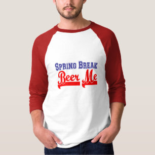 Camiseta Cerveza de las vacaciones de primavera yo (fiesta
