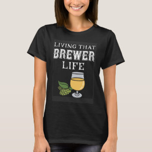Camiseta Cerveza de naves para la producción de cerveza cas