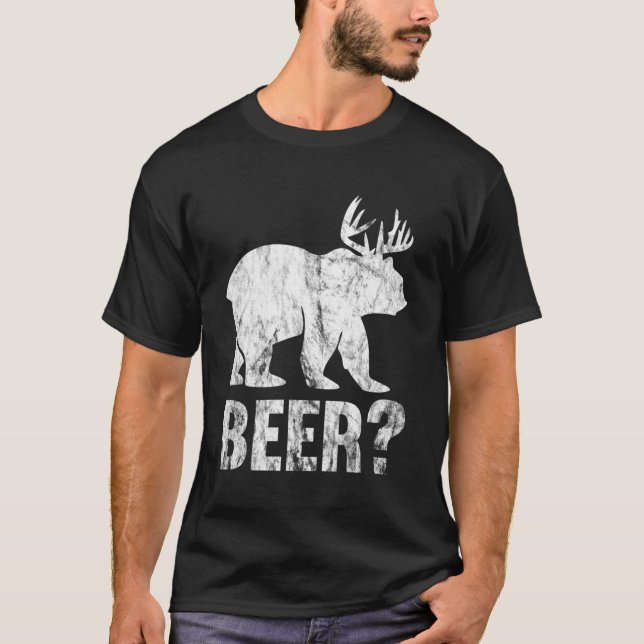 Camiseta Cerveza de oso (Anverso)