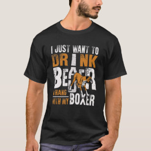 Camiseta Cerveza de perro del Día del Padre de los hombres 