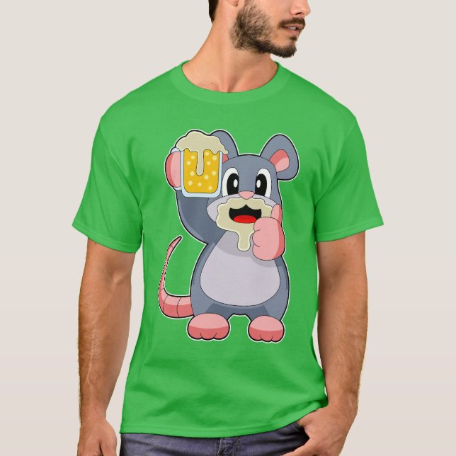 Camiseta Cerveza de ratón (Anverso)