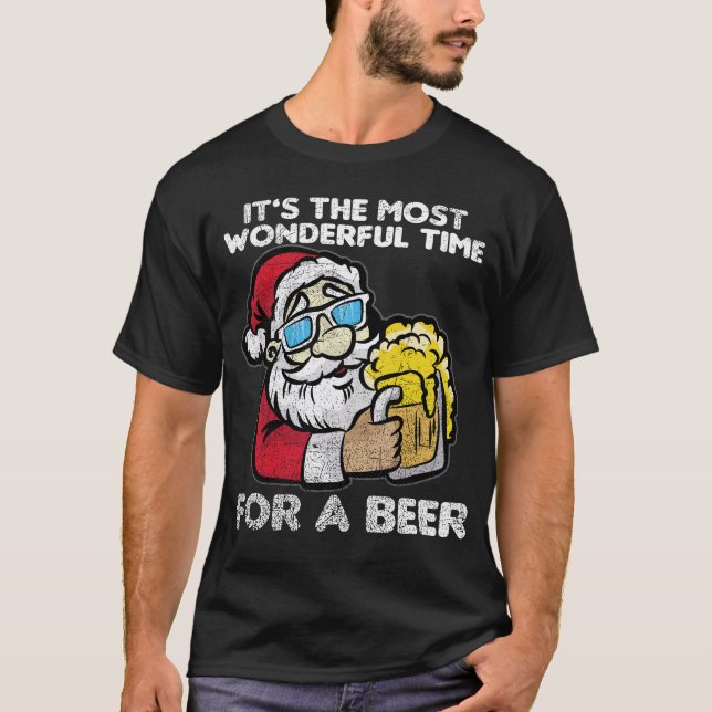 Camiseta Cerveza de Santa (Anverso)