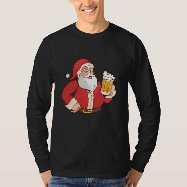 Camiseta Cerveza de Santa Claus (Anverso)