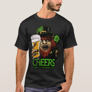 Camiseta Cerveza de terror del día de San Patricio - Leprec