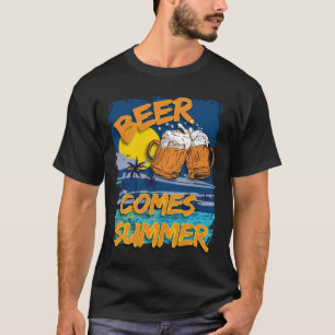 Camiseta Cerveza de verano divertida