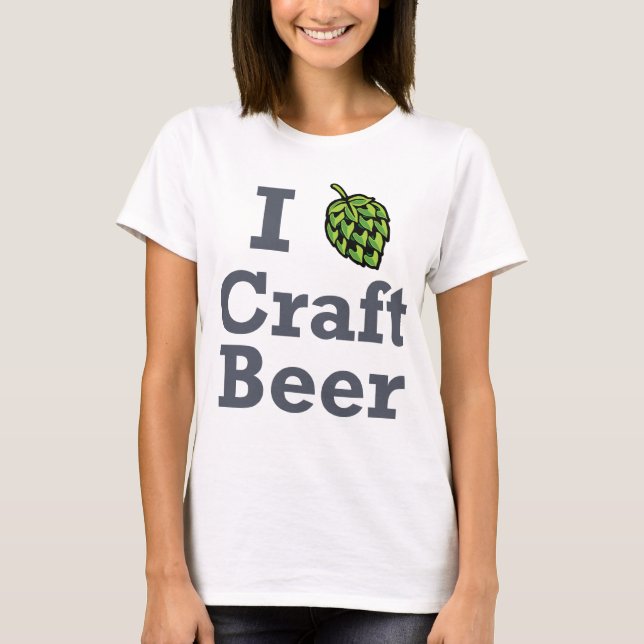 Camiseta Cerveza del arte I [del salto] (Anverso)
