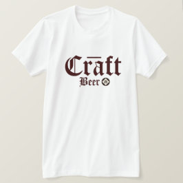 Camiseta Cerveza del arte - símbolo Borgoña de los saltos
