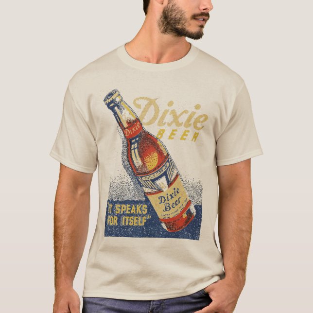 Camiseta cerveza del dixie (Anverso)