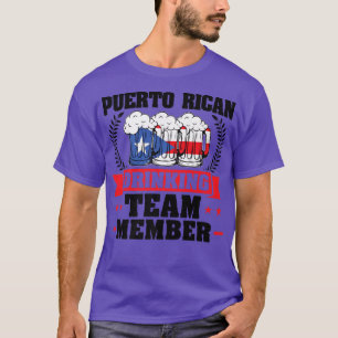 Camiseta Cerveza del equipo de bebidas de Puerto Rico