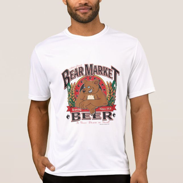 Camiseta Cerveza del mercado del oso (Anverso)