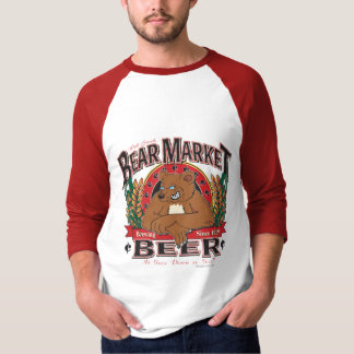 Camiseta Cerveza del mercado del oso