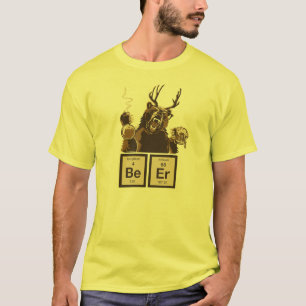 Camiseta Cerveza descubierta oso de la química