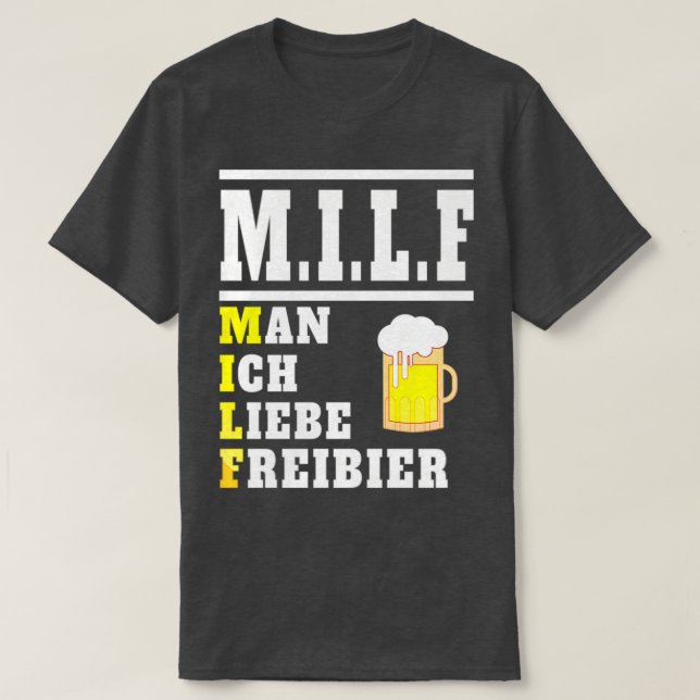 Camiseta Cerveza diciendo alcohol de regalo divertido (Diseño del anverso)