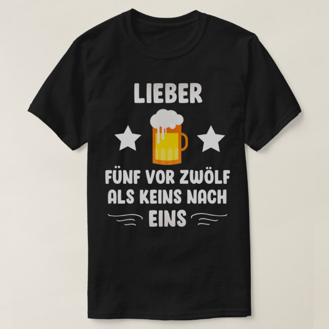 Camiseta Cerveza diciendo alcohol de regalo divertido T (Diseño del anverso)
