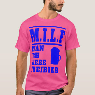 Camiseta Cerveza diciendo cerveza de regalo para beber
