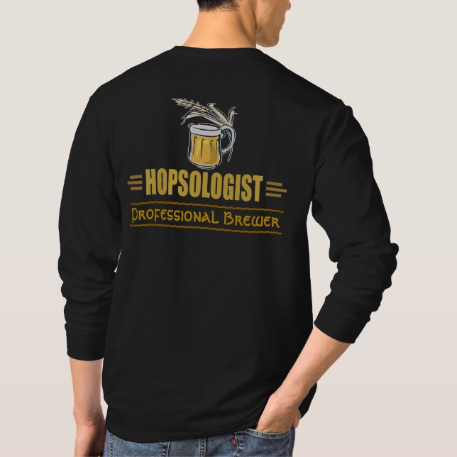 Camiseta Cerveza divertida (Reverso)