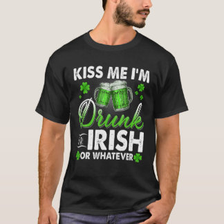 Camiseta Cerveza divertida borracha irlandesa feliz día del