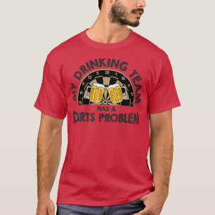 Camiseta Cerveza divertida de dardos diciendo dardos motif 