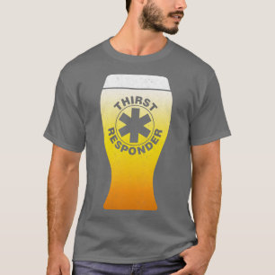 Camiseta Cerveza divertida de sed
