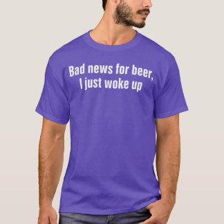 Camiseta Cerveza divertida para hombres malos nueva para ce