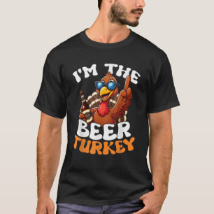Camiseta Cerveza divertida Turquía Toma Acción de Gracias H