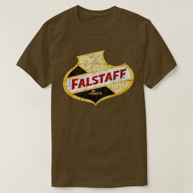Camiseta Cerveza Falstaff (Diseño del anverso)