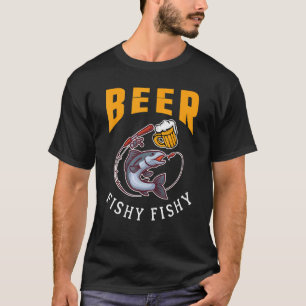 Camiseta Cerveza Fishy Fishy Para Pescar