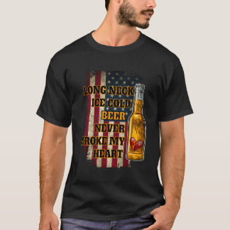 Camiseta Cerveza fría de hielo de cuello largo