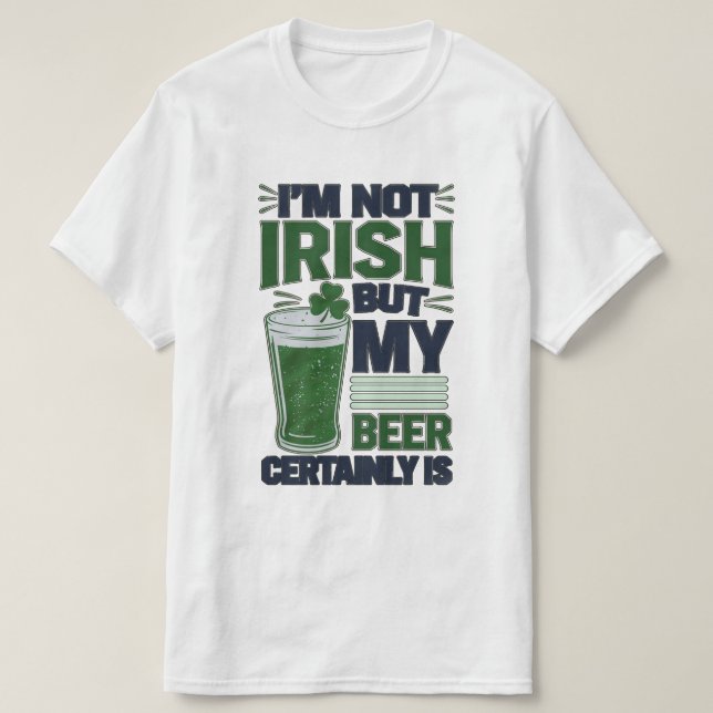 Camiseta Cerveza gaélica (Diseño del anverso)