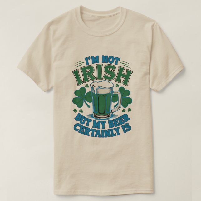 Camiseta Cerveza gaélica (Diseño del anverso)