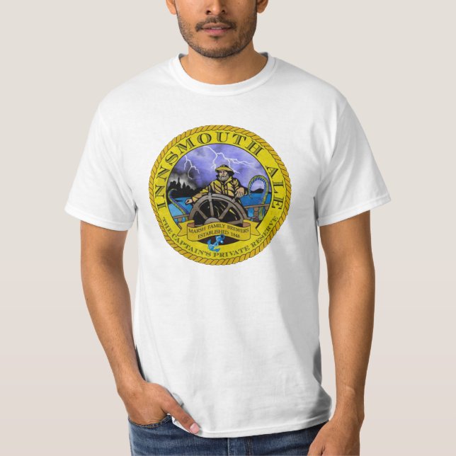 Camiseta Cerveza inglesa de Innsmouth (Anverso)
