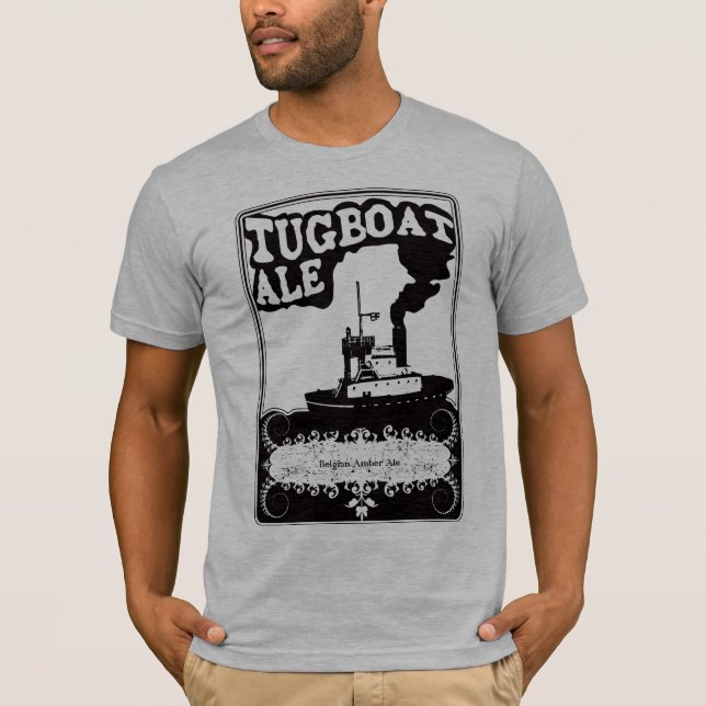 CAMISETA CERVEZA INGLESA DEL REMOLCADOR (Anverso)