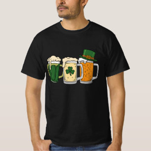 Camiseta Cerveza Irlandesa Bandera de Irlanda Día de San Pa