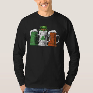 Camiseta Cerveza Irlandesa Bandera de Irlanda Día de San Pa