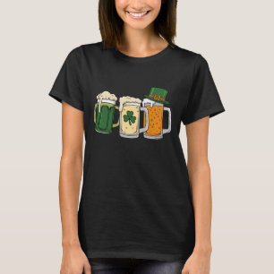 Camiseta Cerveza Irlandesa Bandera de Irlanda Día de San Pa